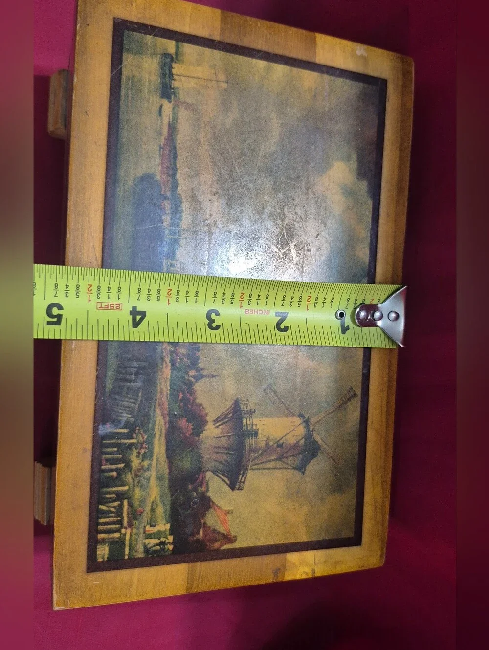 Jewelry Box/keepsake Box Windmill Design